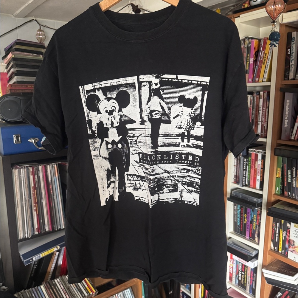 Blacklisted - When People Grow, People Go Large Shirt Hardcore Punk Staticlone